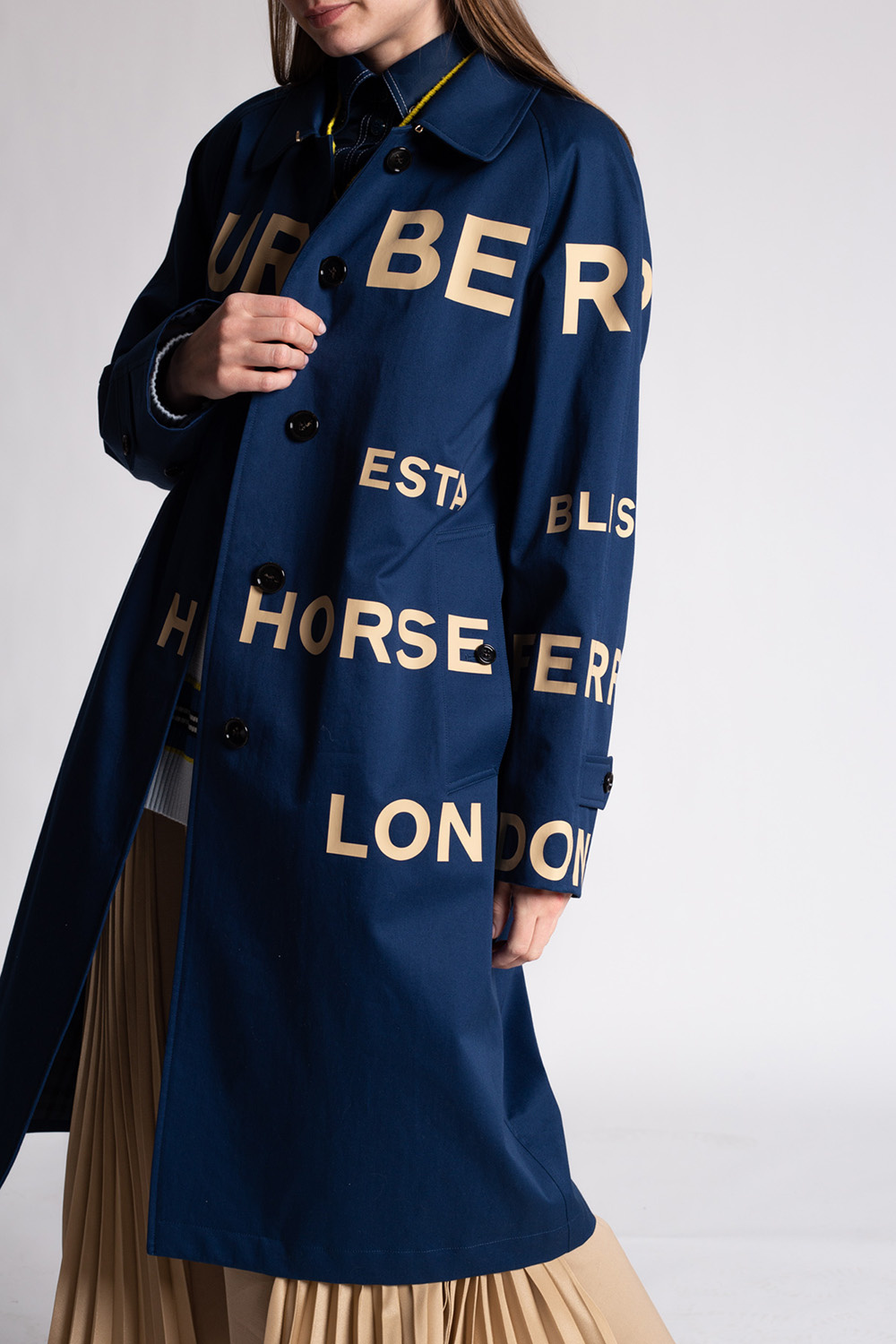 Burberry Coat with logo